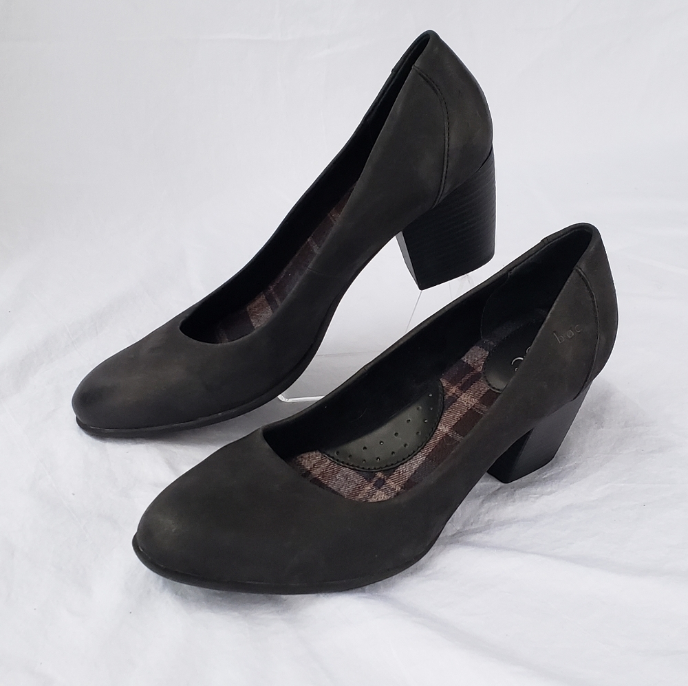 Boc Z38003 Grey Leather Heels